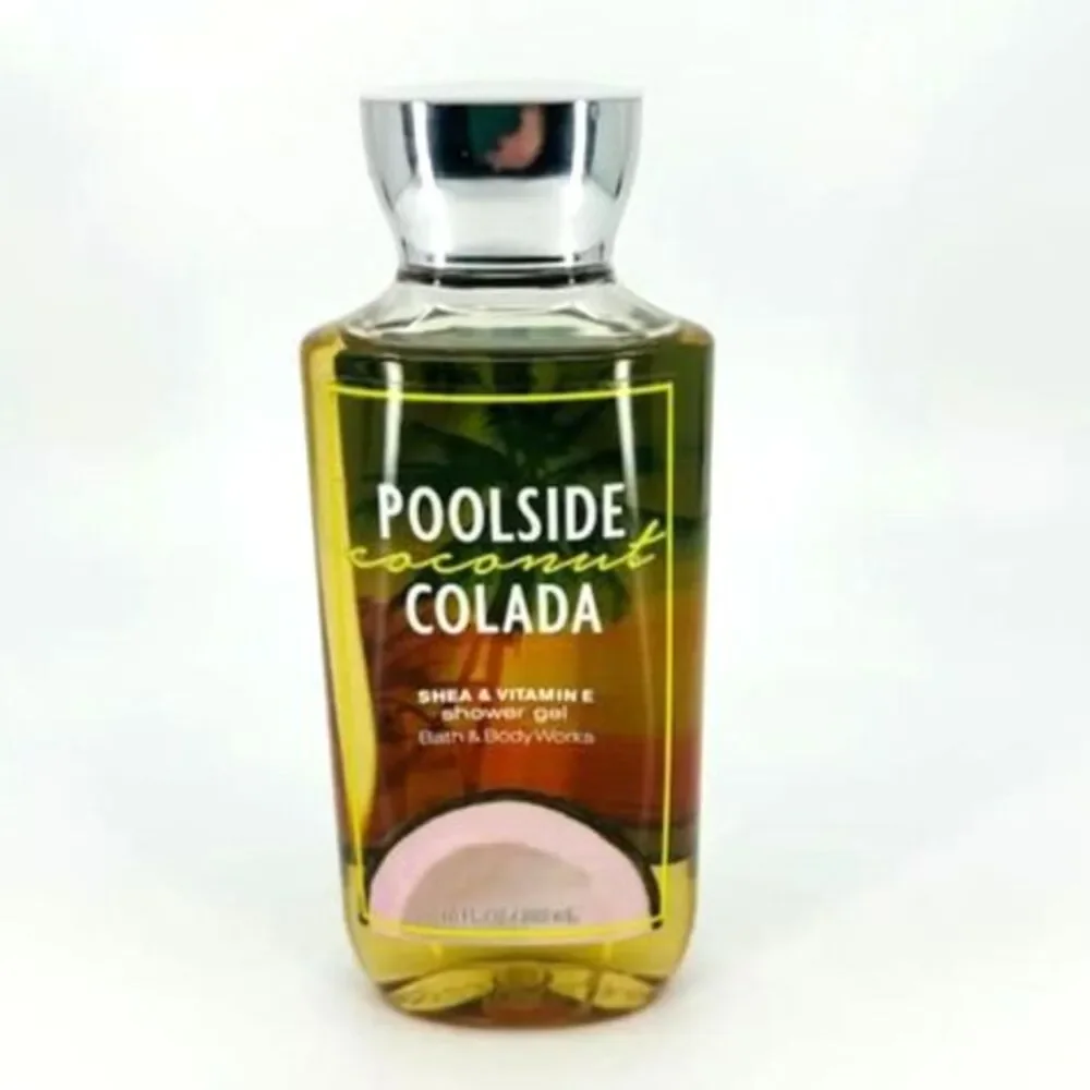 Bath & Body Works Poolside Coconut Colada Shower Gel 10 fl oz *NEW